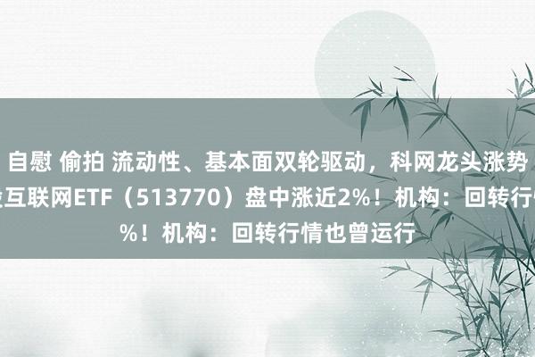 自慰 偷拍 流动性、基本面双轮驱动，科网龙头涨势活跃，港股互联网ETF（513770）盘中涨近2%！机构：回转行情也曾运行