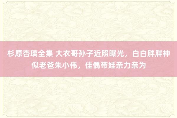 杉原杏璃全集 大衣哥孙子近照曝光，白白胖胖神似老爸朱小伟，佳偶带娃亲力亲为