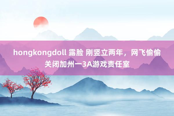 hongkongdoll 露脸 刚竖立两年，网飞偷偷关闭加州一3A游戏责任室