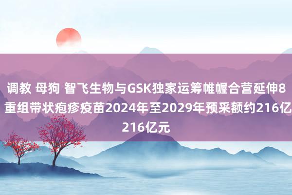 调教 母狗 智飞生物与GSK独家运筹帷幄合营延伸8年 重组带状疱疹疫苗2024年至2029年预采额约216亿元