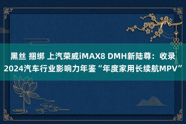 黑丝 捆绑 上汽荣威iMAX8 DMH新陆尊：收录2024汽车行业影响力年鉴“年度家用长续航MPV”